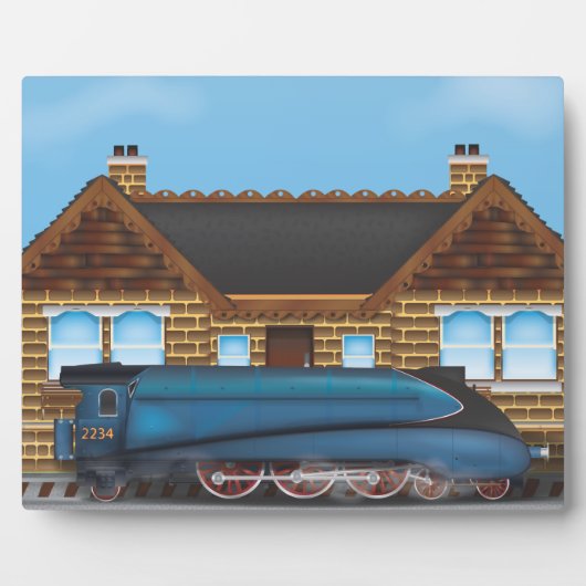 Stoomengine Fotoplaat (Voorkant)