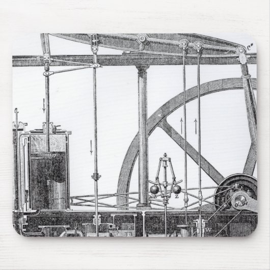 Stoomengine Muismat (Voorkant)