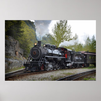 Stoomengine Poster