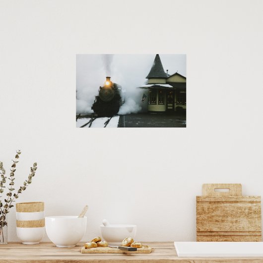 Stoomengine Poster (Keuken)