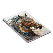 Stoomfantasiepaard Notitieboek (Rechterzijde)