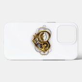 Stoomhart met een manometer Case-Mate iPhone case (Achterkant (horizontaal))