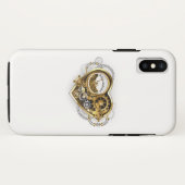 Stoomhart met een Manometer Case-Mate iPhone Case (Achterkant (horizontaal))