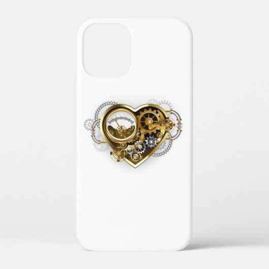 Stoomhart met een Manometer Case-Mate iPhone Case (Achterkant)