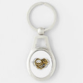 Stoomhart met een manometer sleutelhanger (Voorkant)