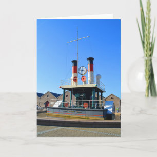 Stoomklok in St Helier, Jersey Kaart