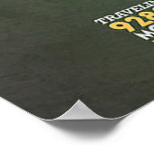  stoomlocomotief naar het Poster van Moskou (Hoek)