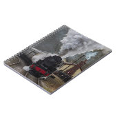 Stoomlocomotief Notitieboek (Linkerzijde)