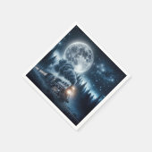 stoomlocomotief servet (Hoek)