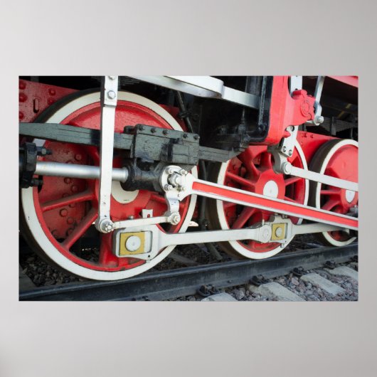 Stoomlocomotieven Poster (Voorkant)