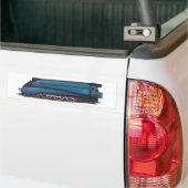 Stoommachine Bumpersticker (Op Truck)