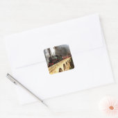 Stoommachine op Trestle Stickers (Envelop)