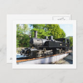 Stoommotor Briefkaart (Voorkant / Achterkant)