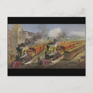 Stoommotoren Briefkaart