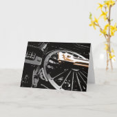 Stoommotorwiel Kaart (Gele Bloem)