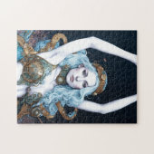 Stoompunk Dansende Vrouw Legpuzzel (Horizontaal)