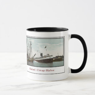 Stoomschip Eastland - Chicago Harbor Mok