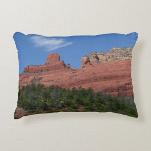Stoomschip-rots in Sedona Arizona-fotografie Accent Kussen