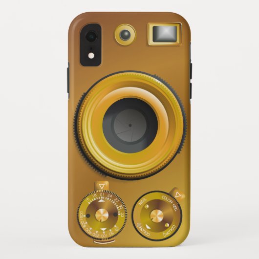 Stoomstijl Camera Case-Mate iPhone Case (Achterkant)