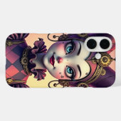 Stoomstijl Harlekijn Case-Mate iPhone Case (Achterkant (horizontaal))