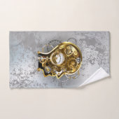 Stoomstijl hoofd met manometer handdoek (Handdoek)