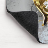 Stoomstijl hoofd met manometer muismat (Hoek)