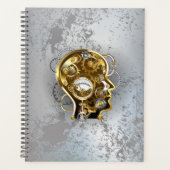 Stoomstijl hoofd met manometer planner (Voorkant)