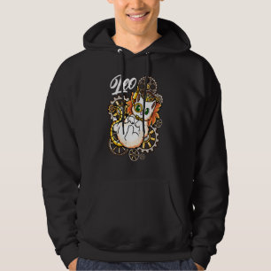 Stoomstijl Leeuw Gestileerde Stoomstijl Leeuw Gere Hoodie