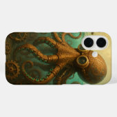 Stoomstijl Octopus Case-Mate iPhone Case (Achterkant (horizontaal))