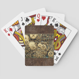 Stoomstijl Pokerkaarten