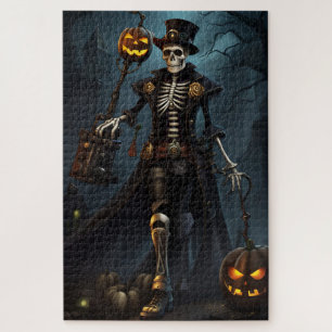 Stoomstijl Skelet Legpuzzel