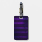 Stoomstijl Spin op Paarse Achtergrond Bagagelabel (Achterkant verticaal)
