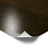 Stoomstijl tandwielen en blauwe vlinders foto afdruk (Hoek)