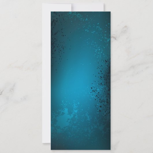 Stoomstijl turquoise Achtergrond met Tandwielen Kaart (Achterkant)