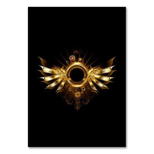 Stoomstijl vleugels kaart (Voorkant)