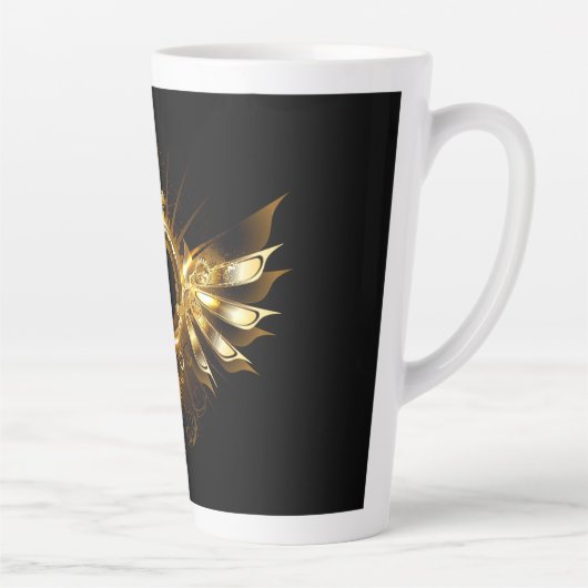 Stoomstijl vleugels latte mok (Rechts)