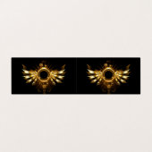 Stoomstijl vleugels visitekaartjes (Buitenkant ongevouwen)