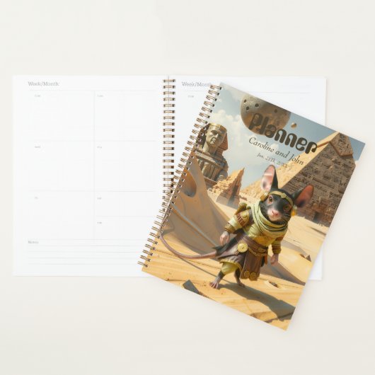 Stoomstijl Woestijnonderzoeker Muis Planner (Display)