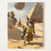 Stoomstijl Woestijnonderzoeker Muis Planner (Achterkant)