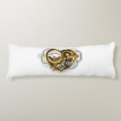 Stoomstijlhart met een Manometer Lichaamskussen (Voorkant)