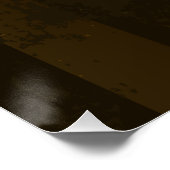 Stoomstijltandwielen en Blauwe Vlinders Perfect Poster (Hoek)