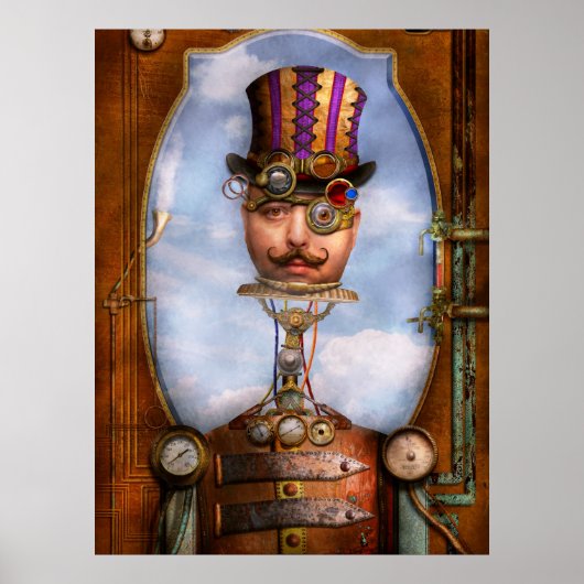Stoomstijltijd - Geïntegreerd Poster (Voorkant)