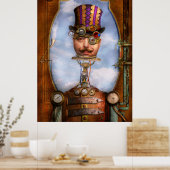 Stoomstijltijd - Geïntegreerd Poster (Keuken)