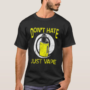 Stoomstomer E Sigaret Vapen E Shisha Roken T-shirt