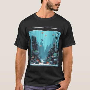 Stoomtech bronzen vis t-shirt