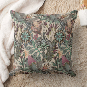 stoomtech chintz beige kussen