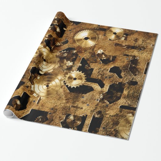 Stoomtech Design Cadeaupapier (Uitgerold)