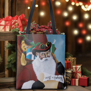 Stoomtech Kerstman Victoriaanse Kerst Fantasie Kun Draagtas
