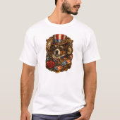 Stoomtech Patriotistische Hond T-shirt (Voorkant)