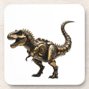 Stoomtech T-Rex Mech – Messing Dino Beest Bier Onderzetter